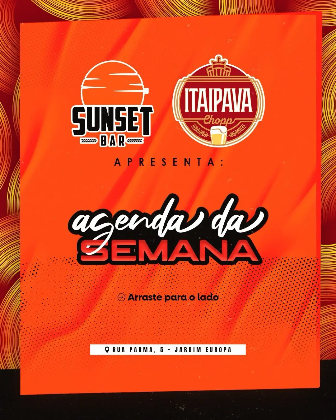 Flyer de Marcelo Brados