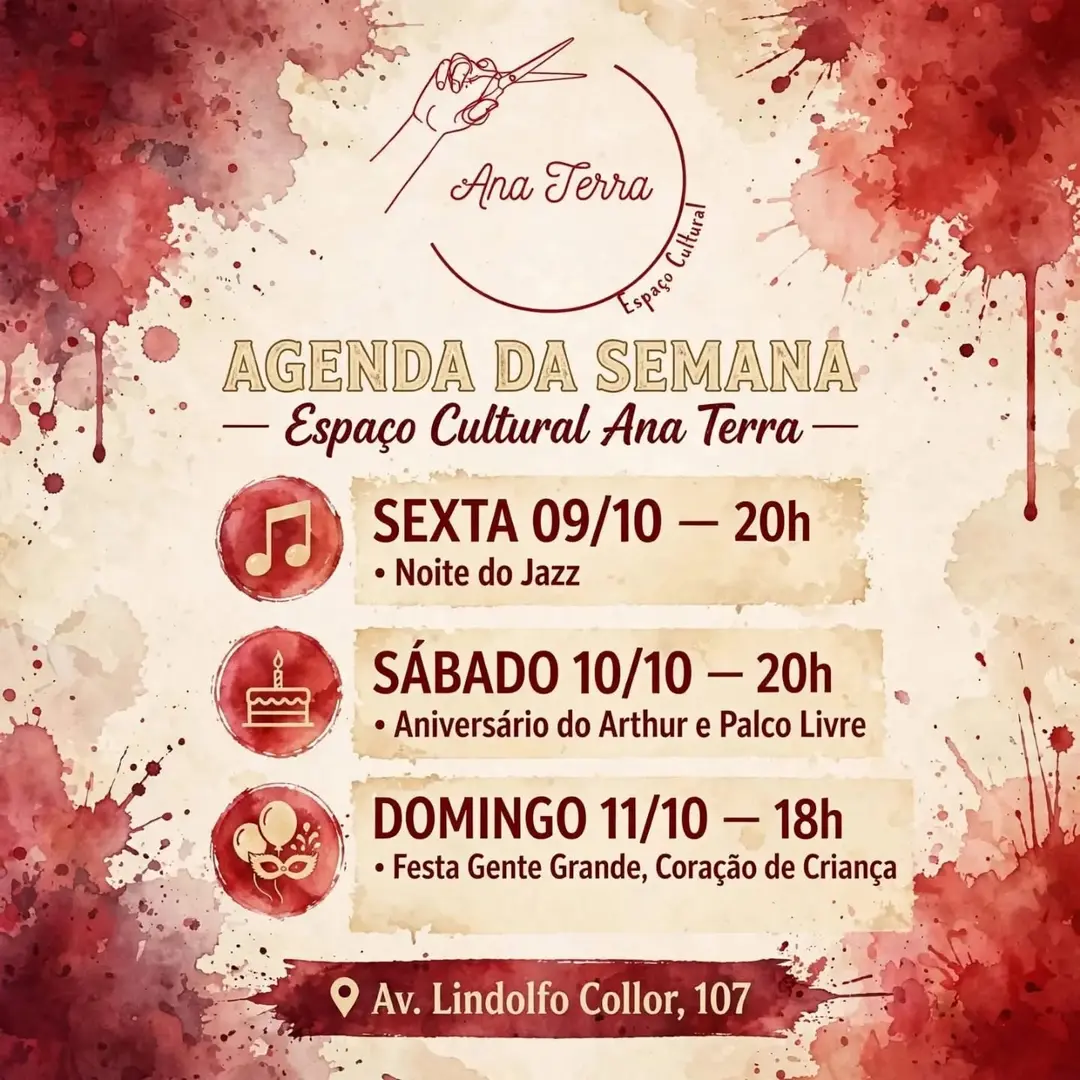 Flyer de Noite do Jazz