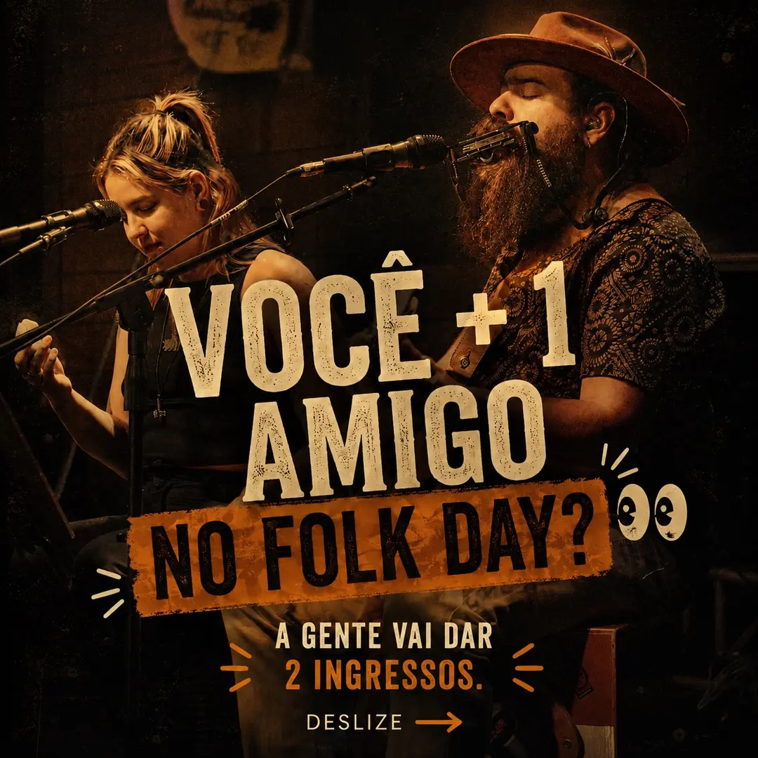 Flyer de Folk You, Bob e Brudy e Folkyouduo e Bob e Brudy?