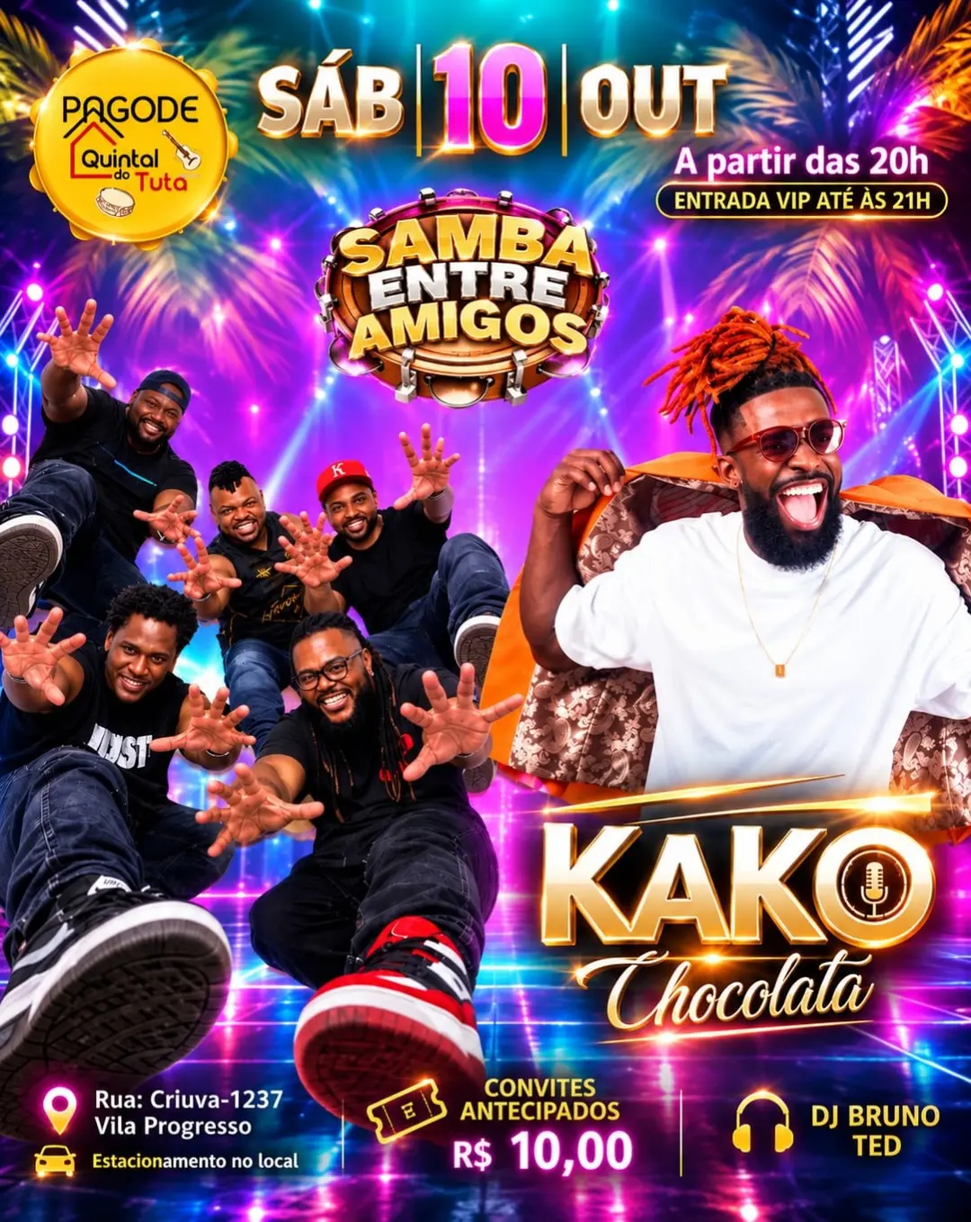 Flyer de Kayque Willian
