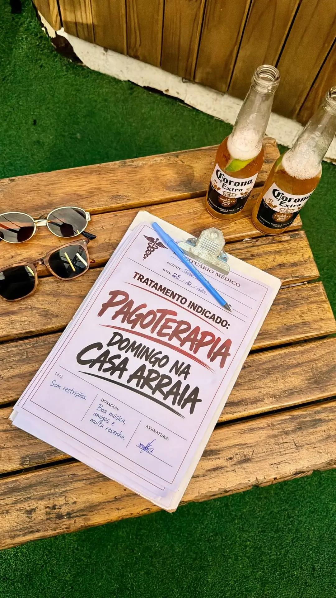 Flyer de Pagoterapia