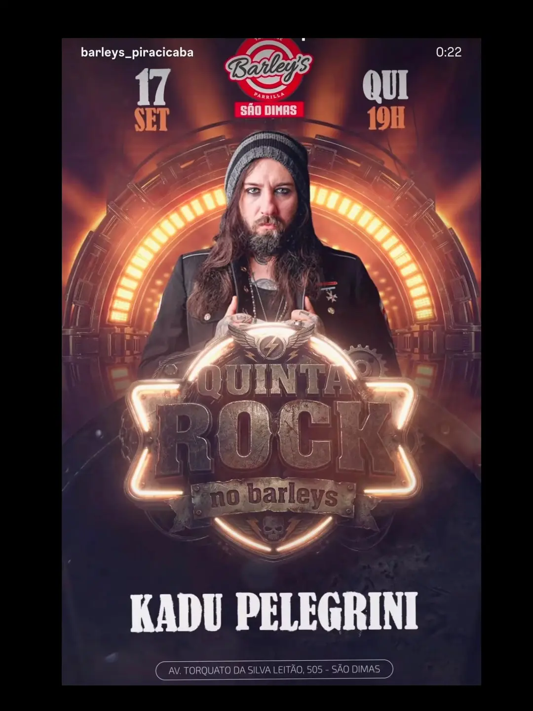 Flyer de Rebel Skull