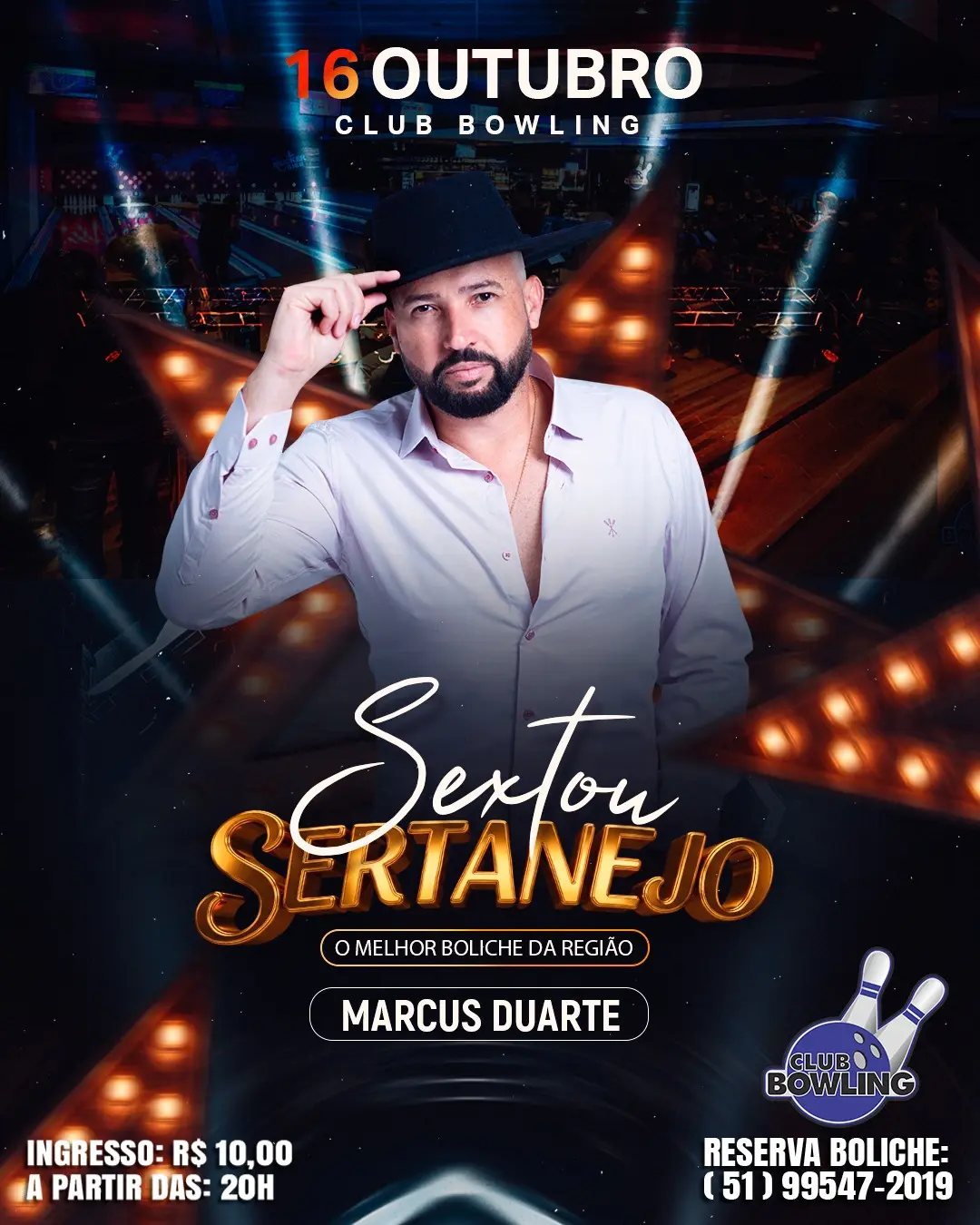 Flyer de Marcus Duarte