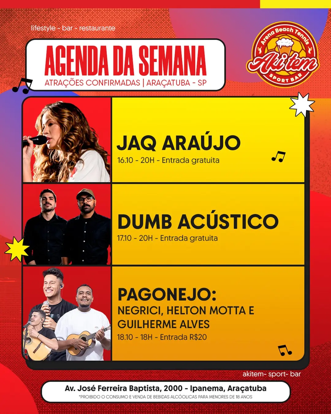 Flyer de DUMB ACÚSTICO