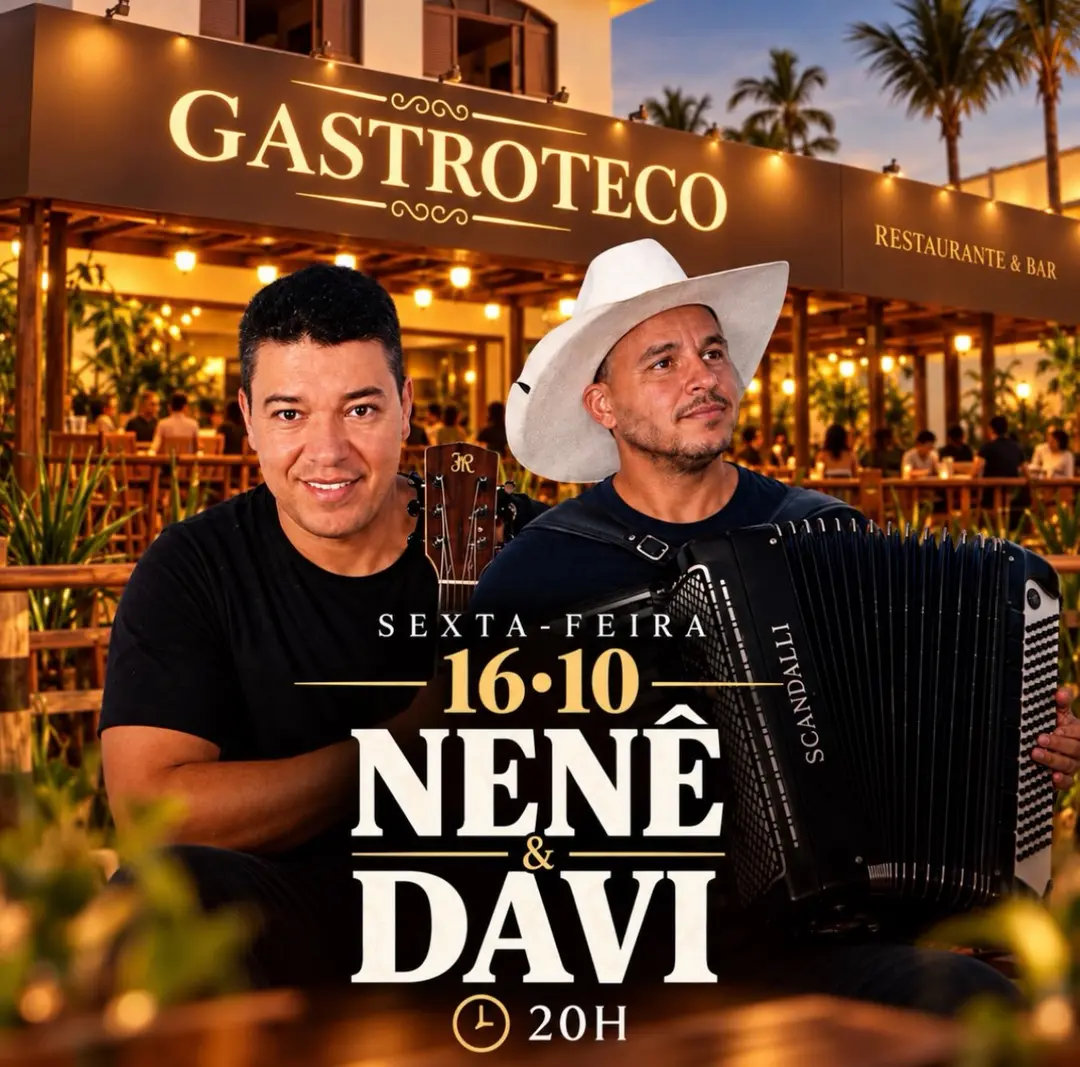 Flyer de Nenê & Davi