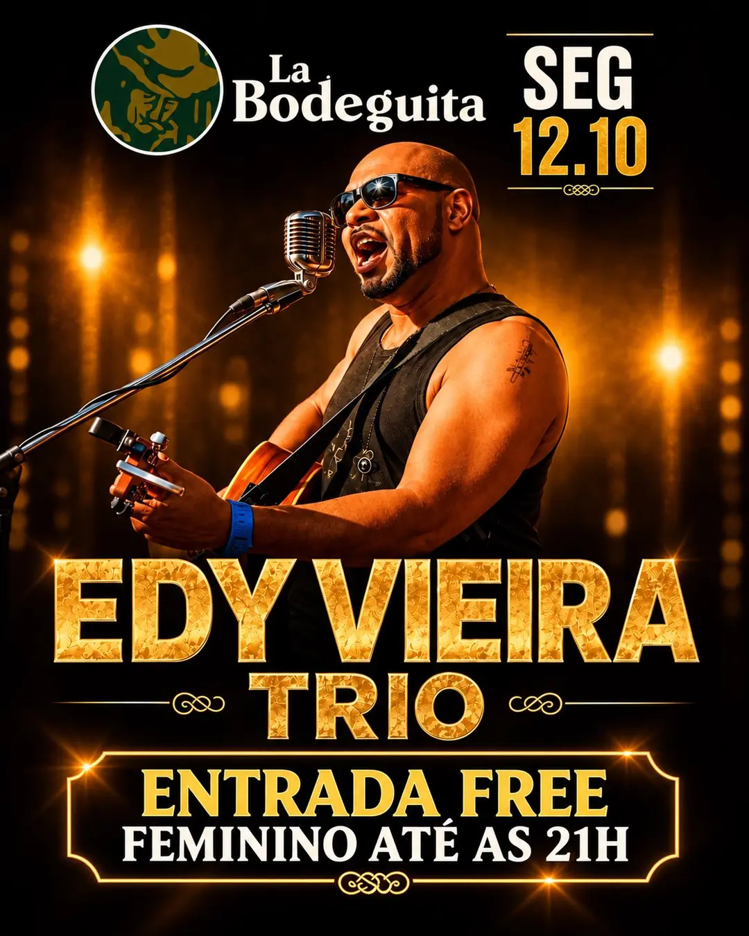 Flyer de Edy Vieira Trio