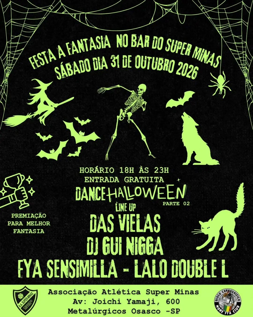 Flyer de Bandido, Guilherme Venancio e mais 3 artistas