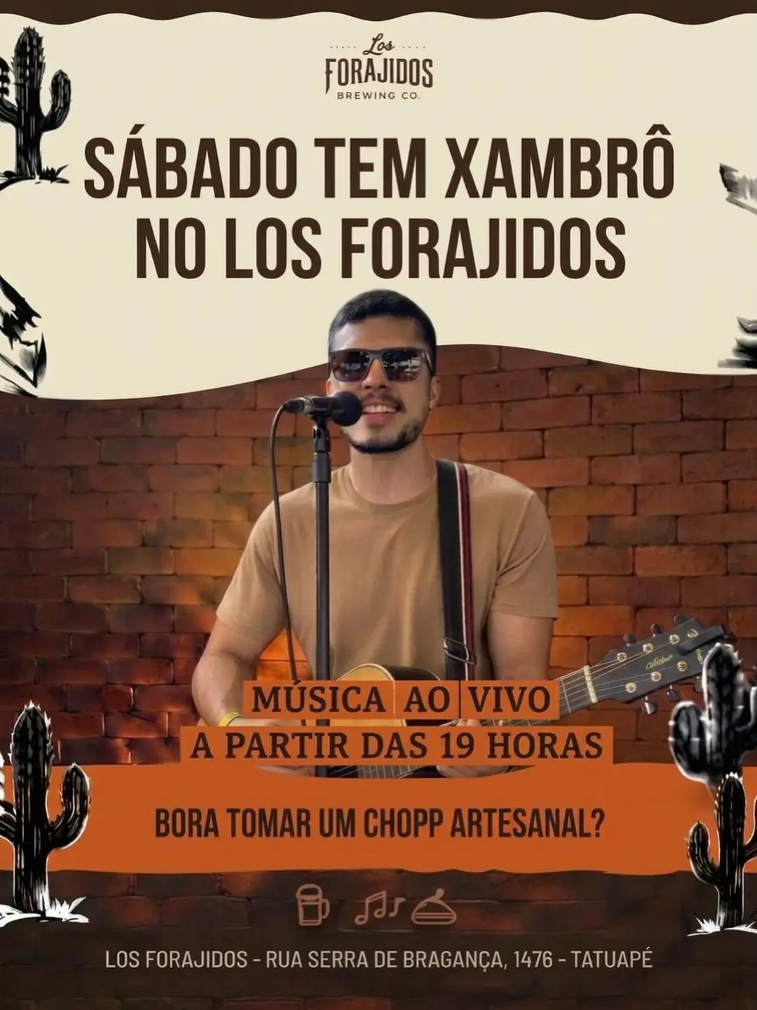 Flyer de Xambrô