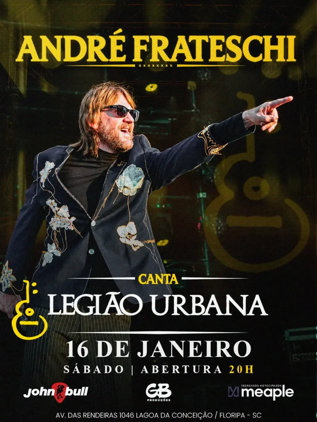 Flyer de André Frateschi