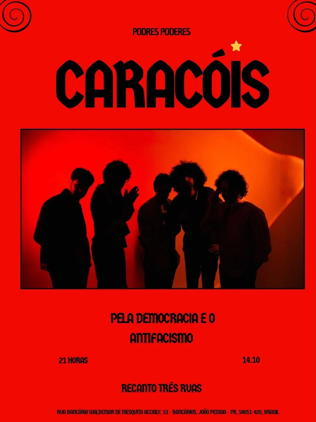 Flyer de Caracóis