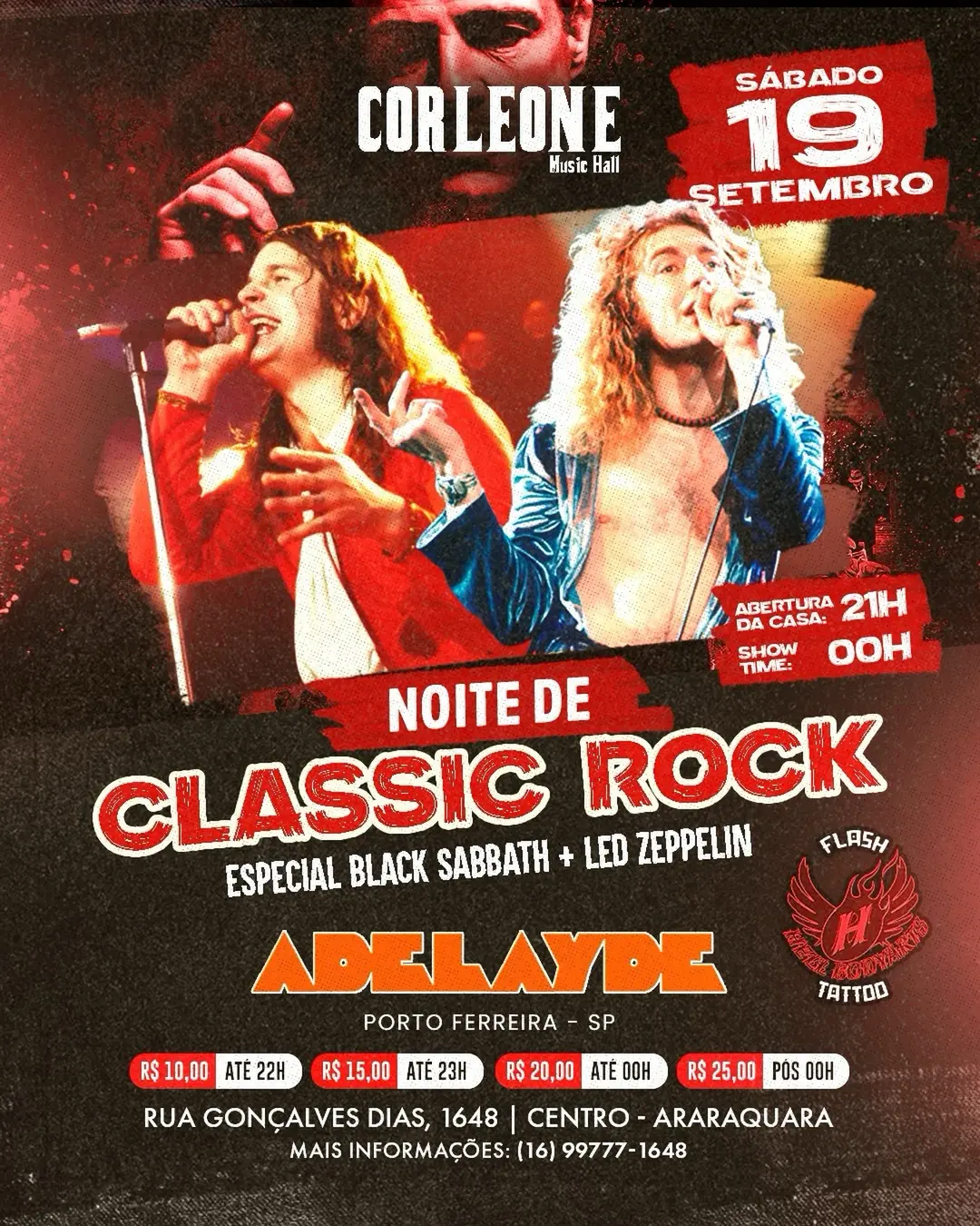 Flyer de Banda Adelayde