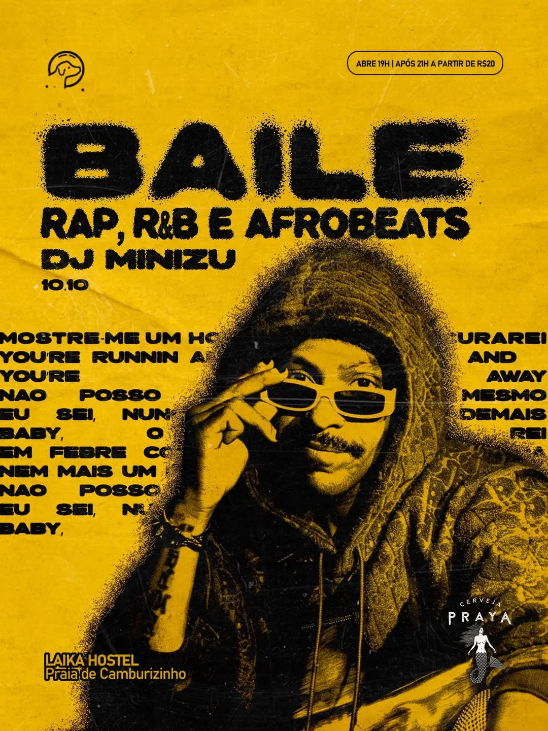 Flyer de DJ Minizu