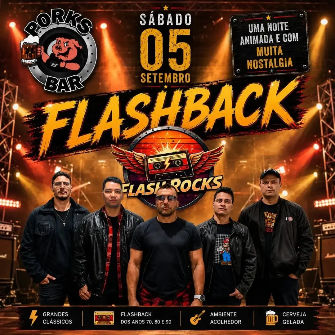 Flyer de Flash Rocks
