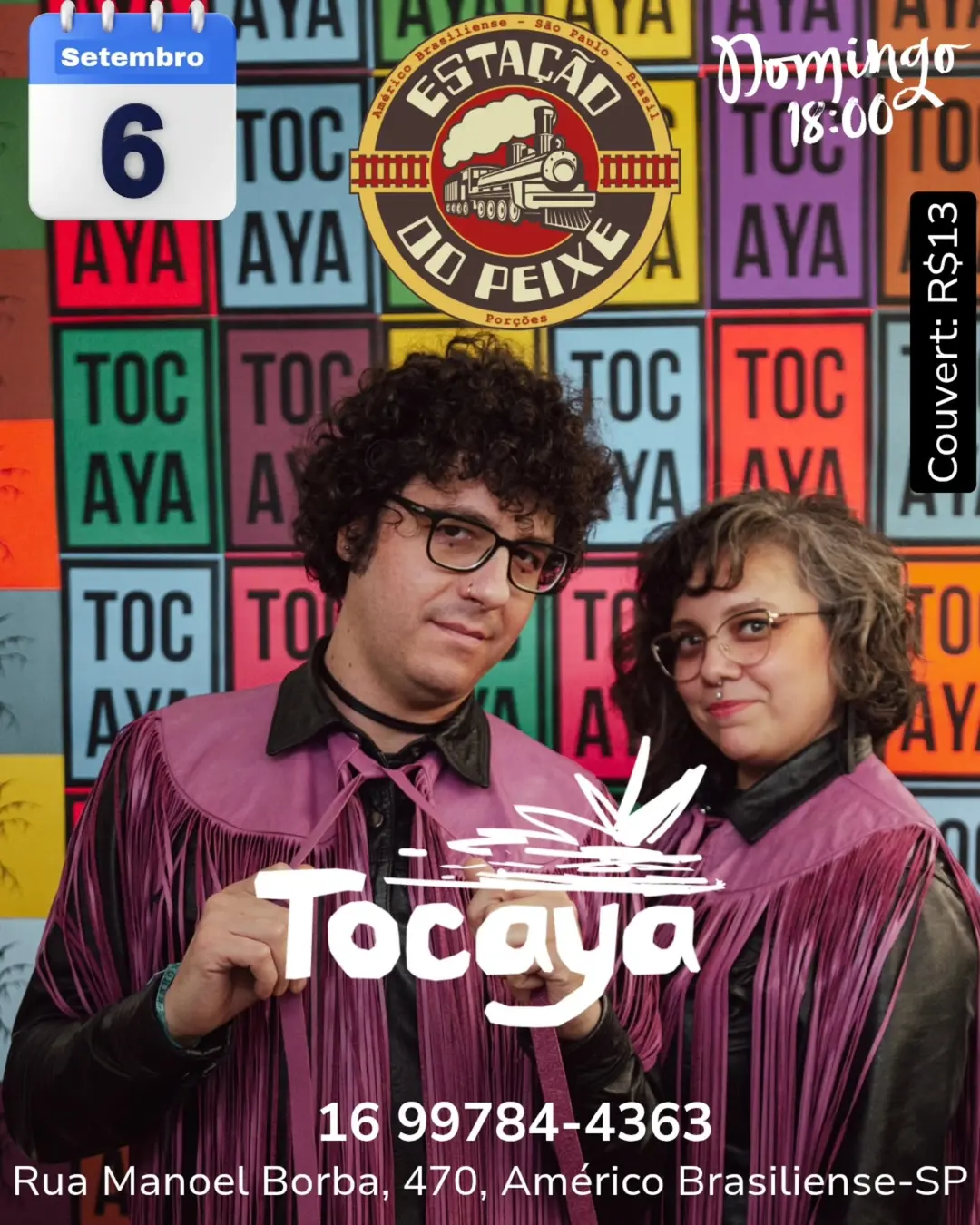 Flyer de Tocaya