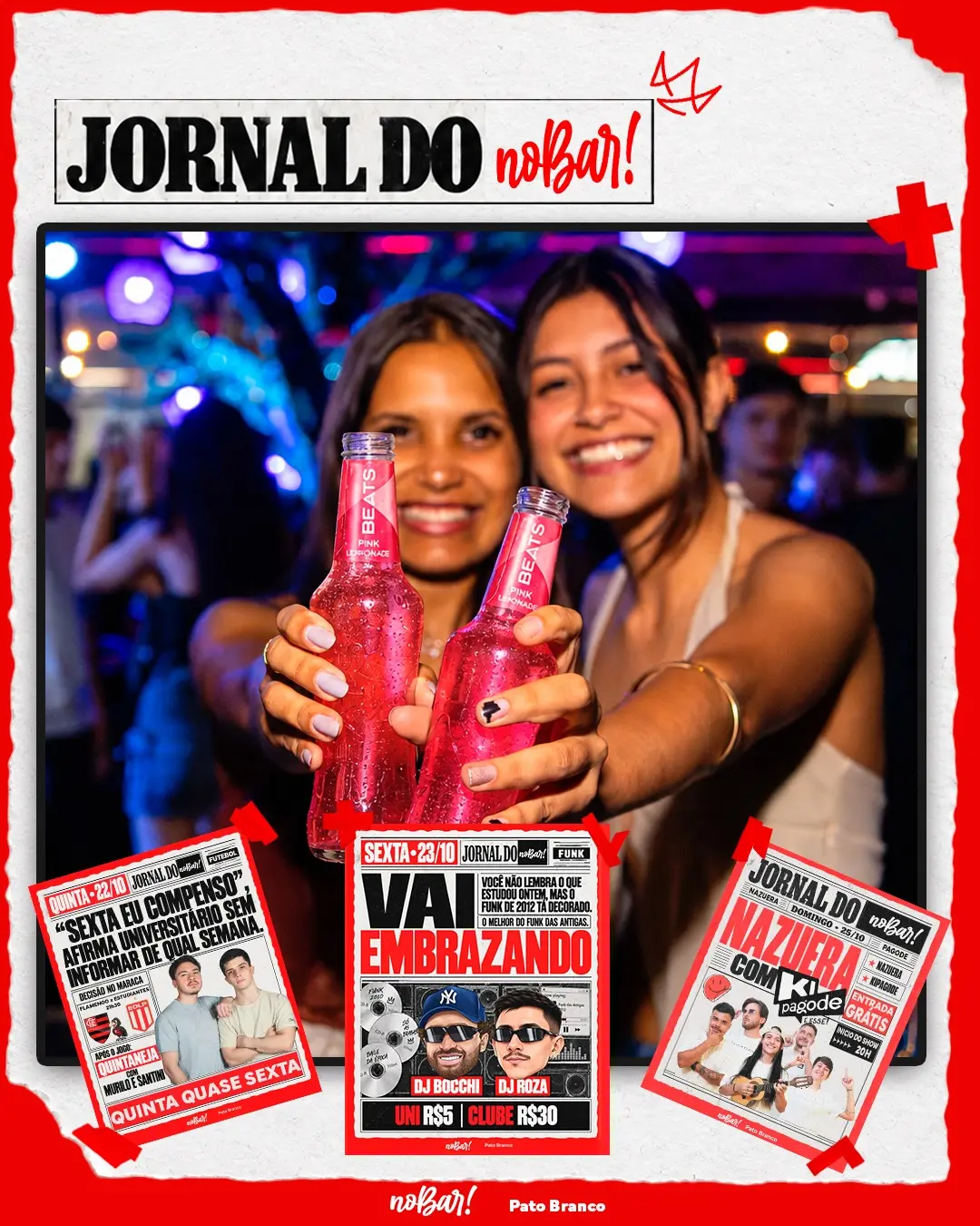 Flyer de Ki Pagode É Esse e Na Zuêra