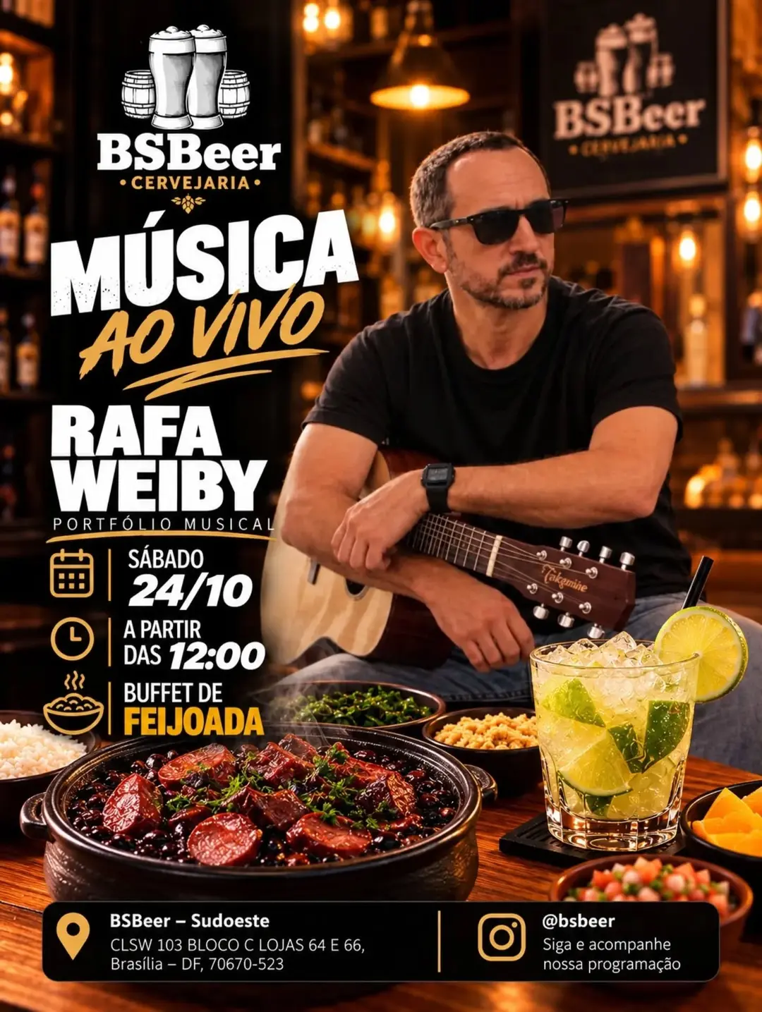Flyer de Rafa Weiby