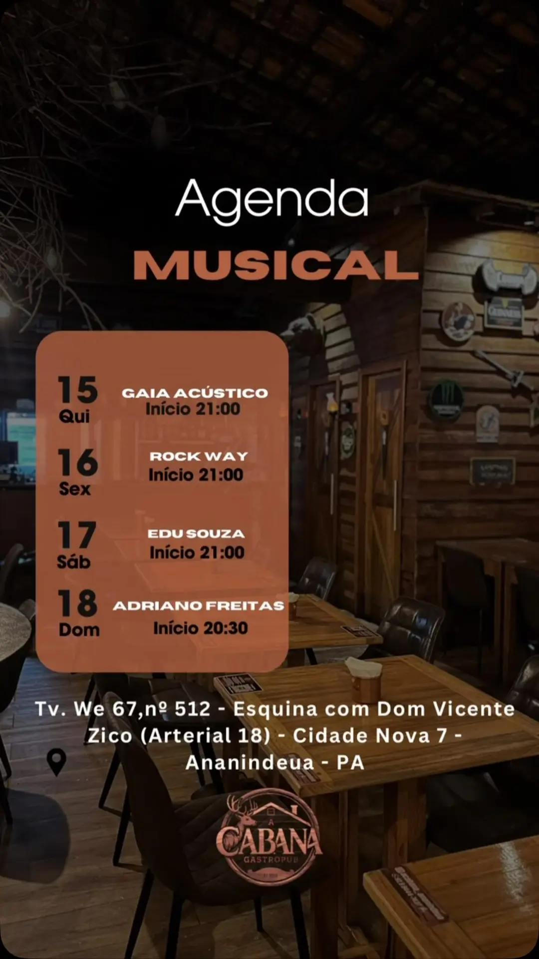 Flyer de Edu Souza