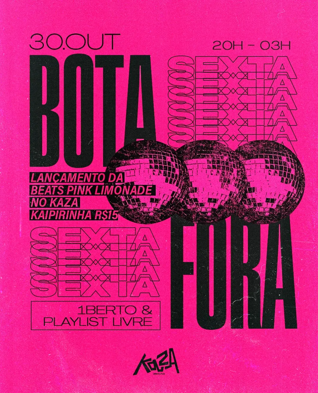 Flyer de 1Berto