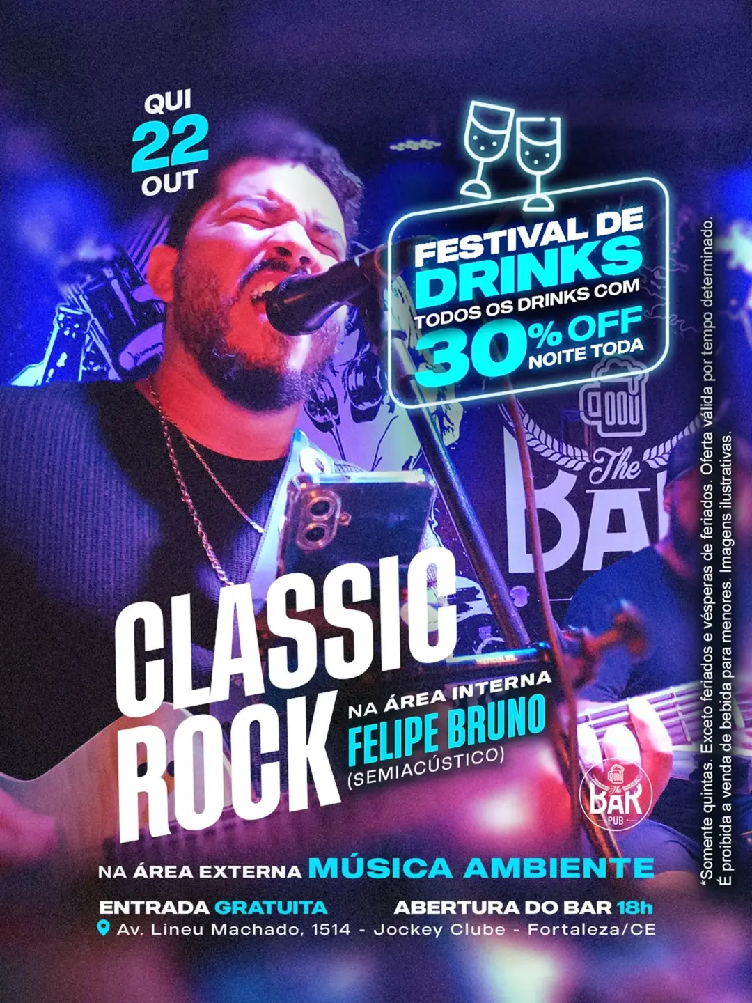 Flyer de Felipe Bruno Duo