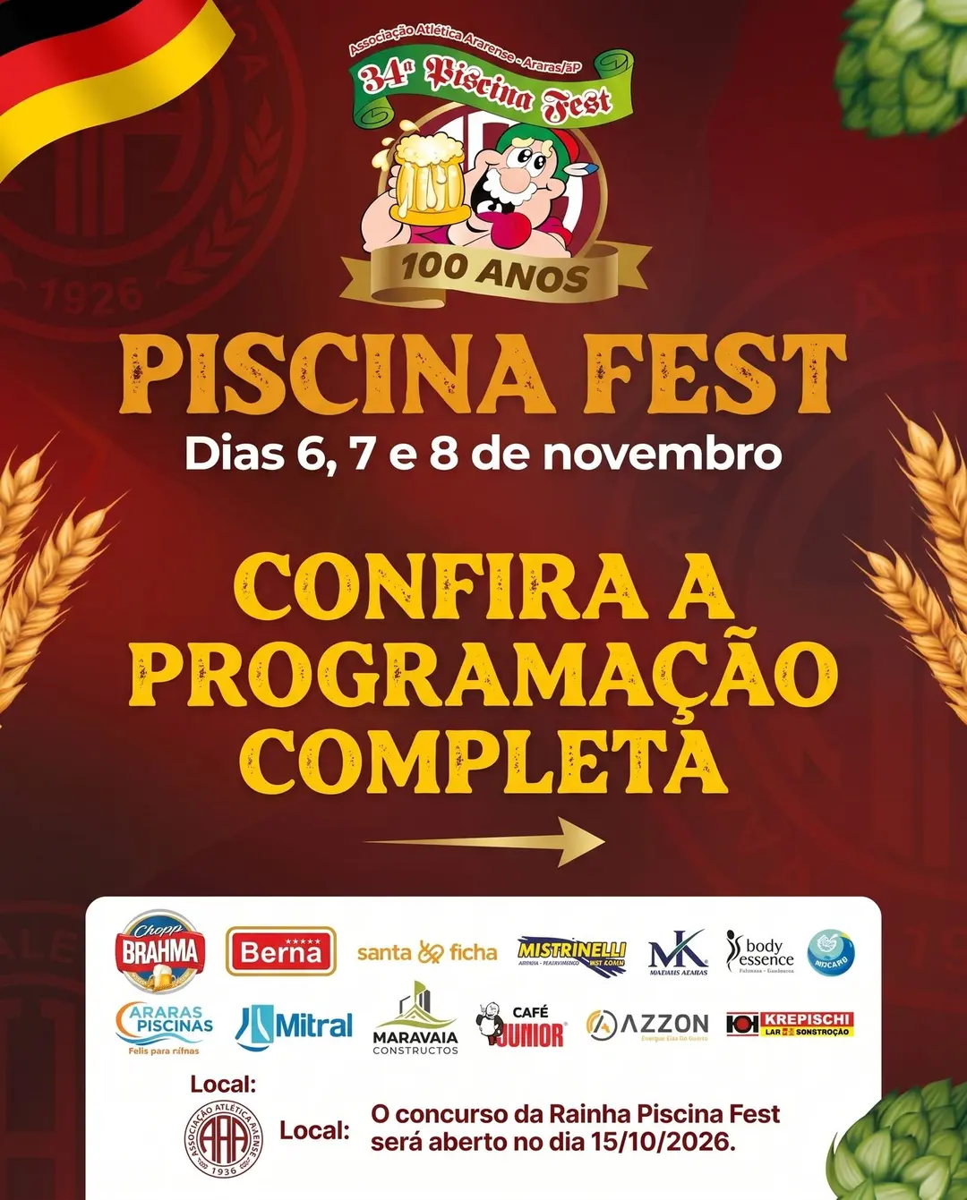 Flyer de Loráyne Ribeiro