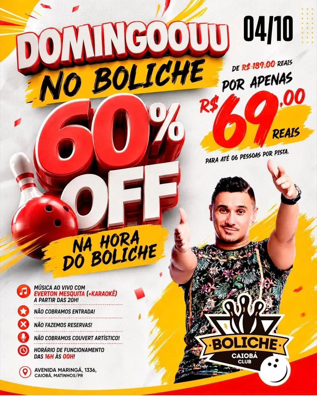 Flyer de Everton Mesquita