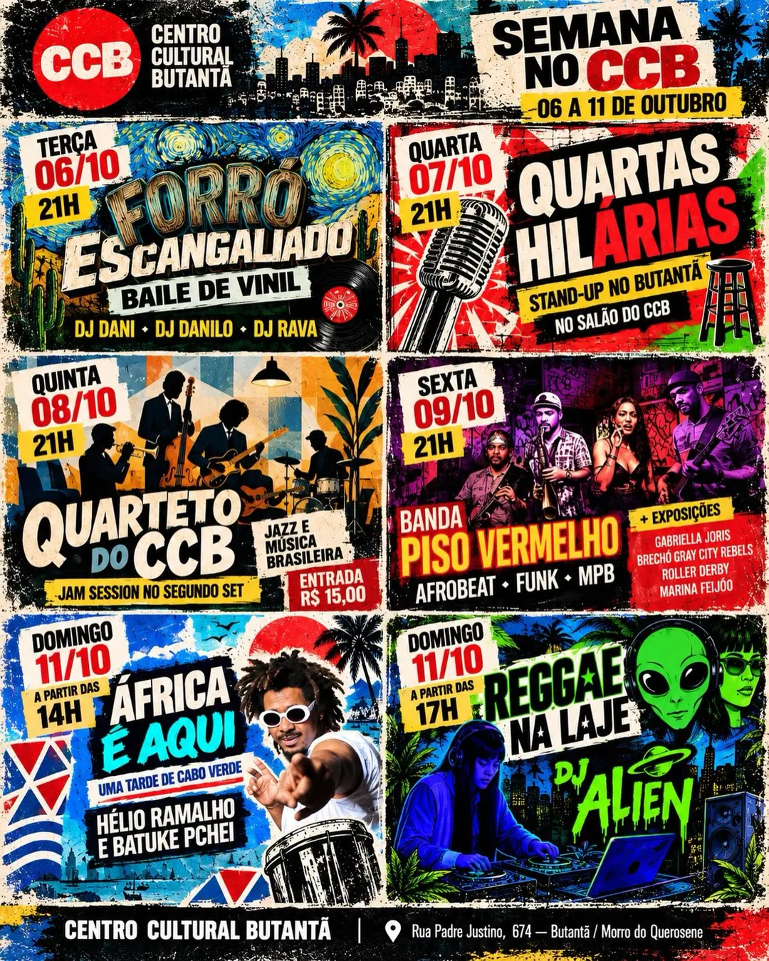 Flyer de DJ Alien