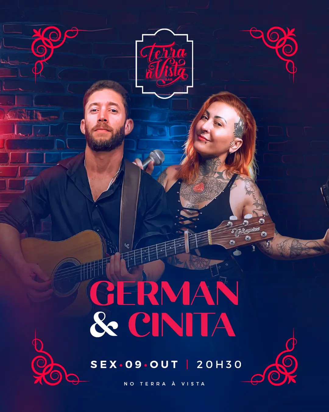 Flyer de German & Cinita