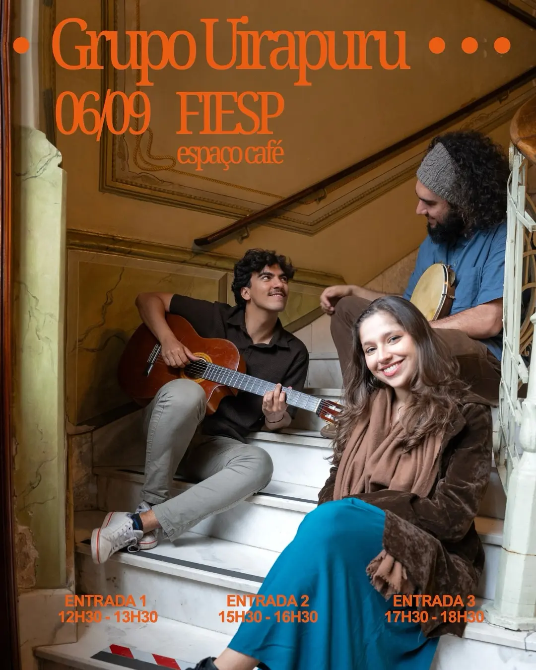 Flyer de Grupo Uirapuru