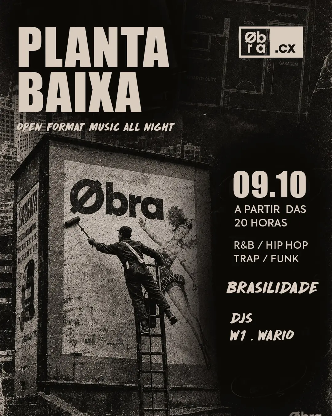 Flyer de DJs W1 & Mario