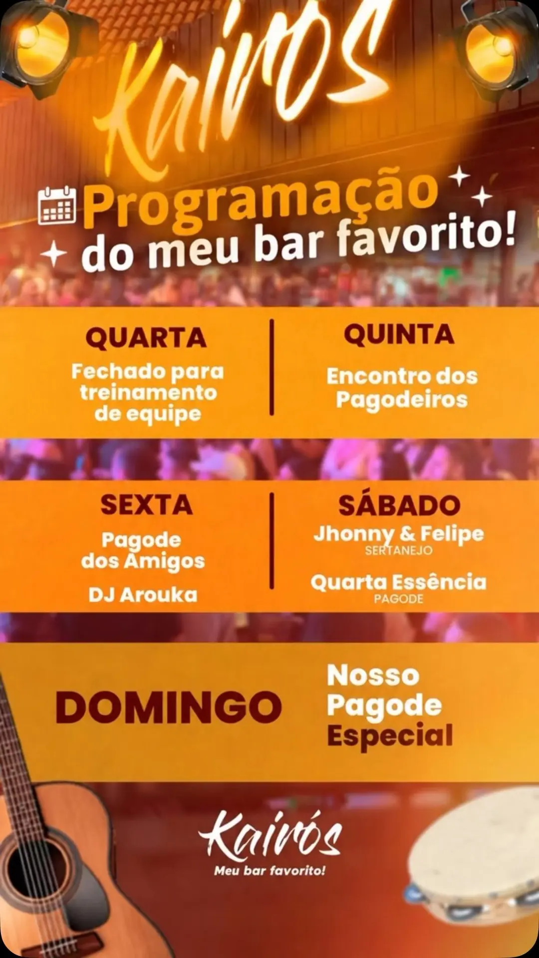 Flyer de PAGODE DOS AMIGOS e DJ Arouka
