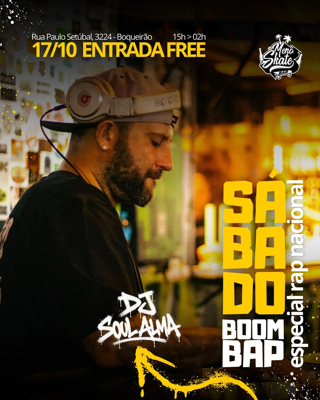 Flyer de Almir Lima