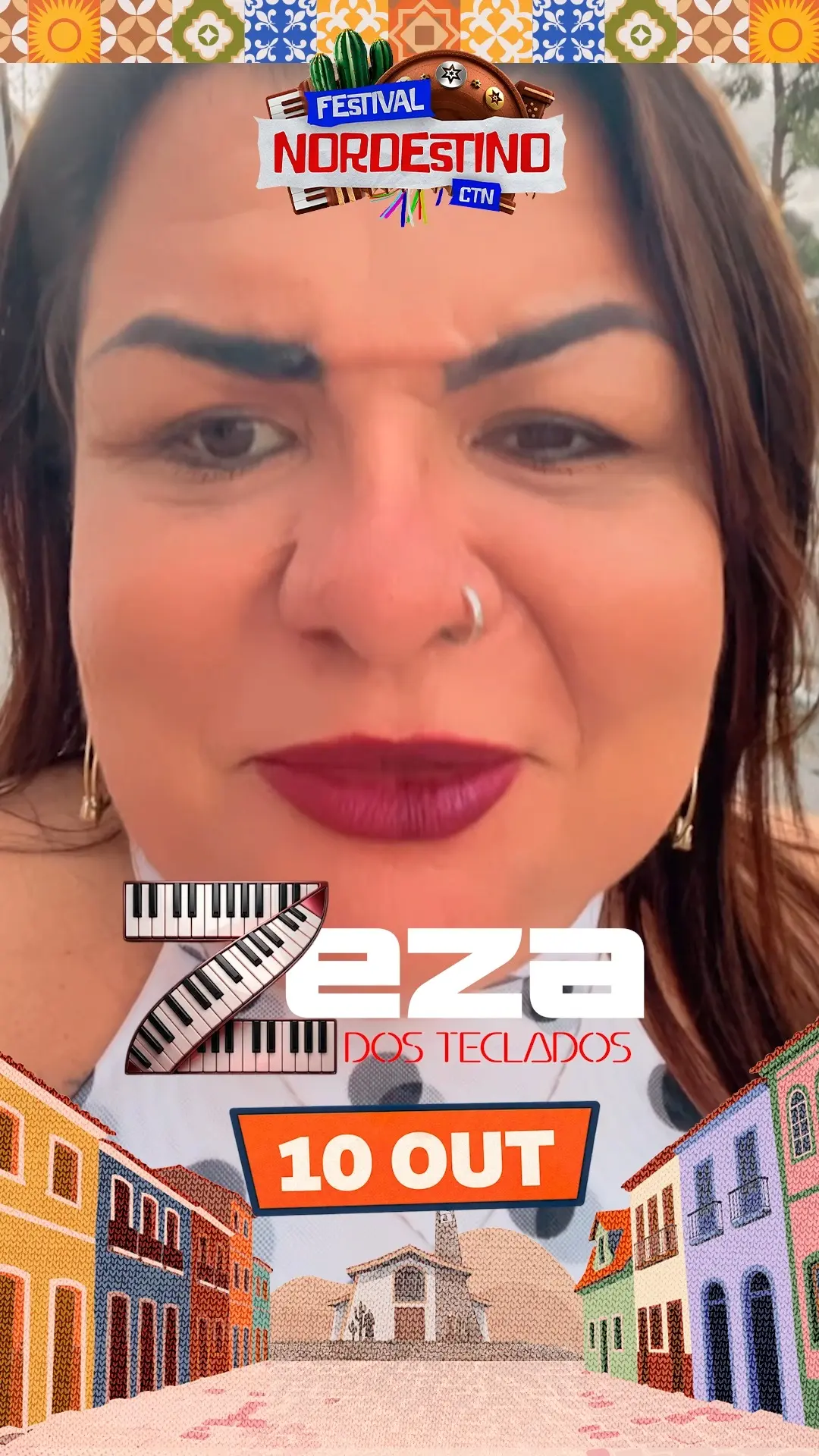 Flyer de zezadosteclados, Tierry e Zezão