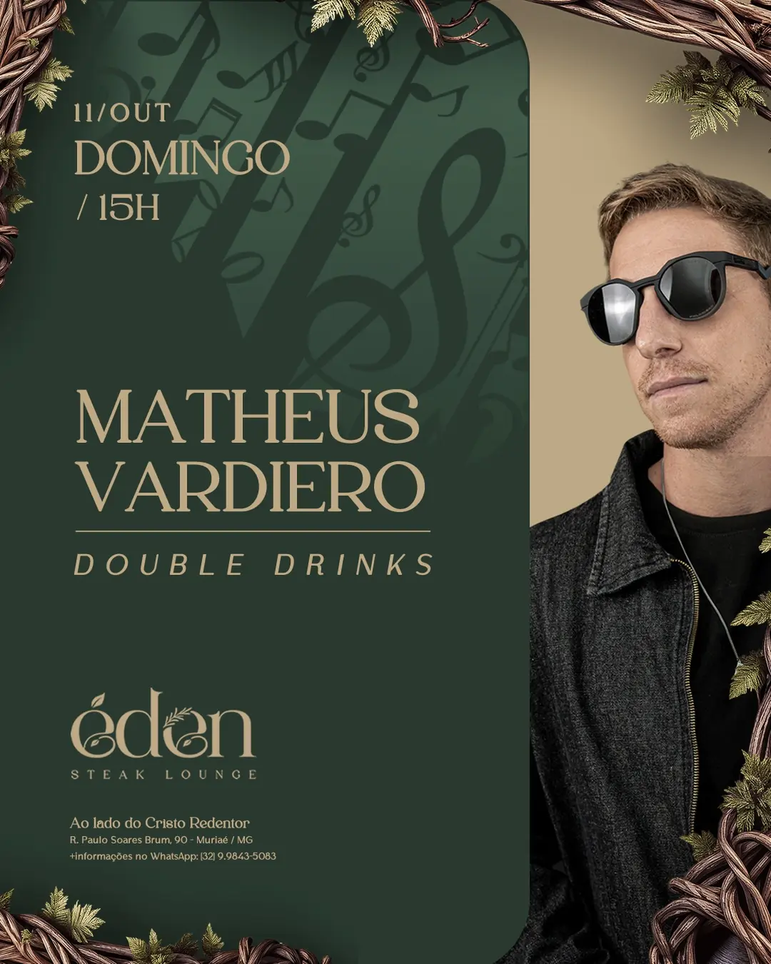 Flyer de Matheus Vardiero