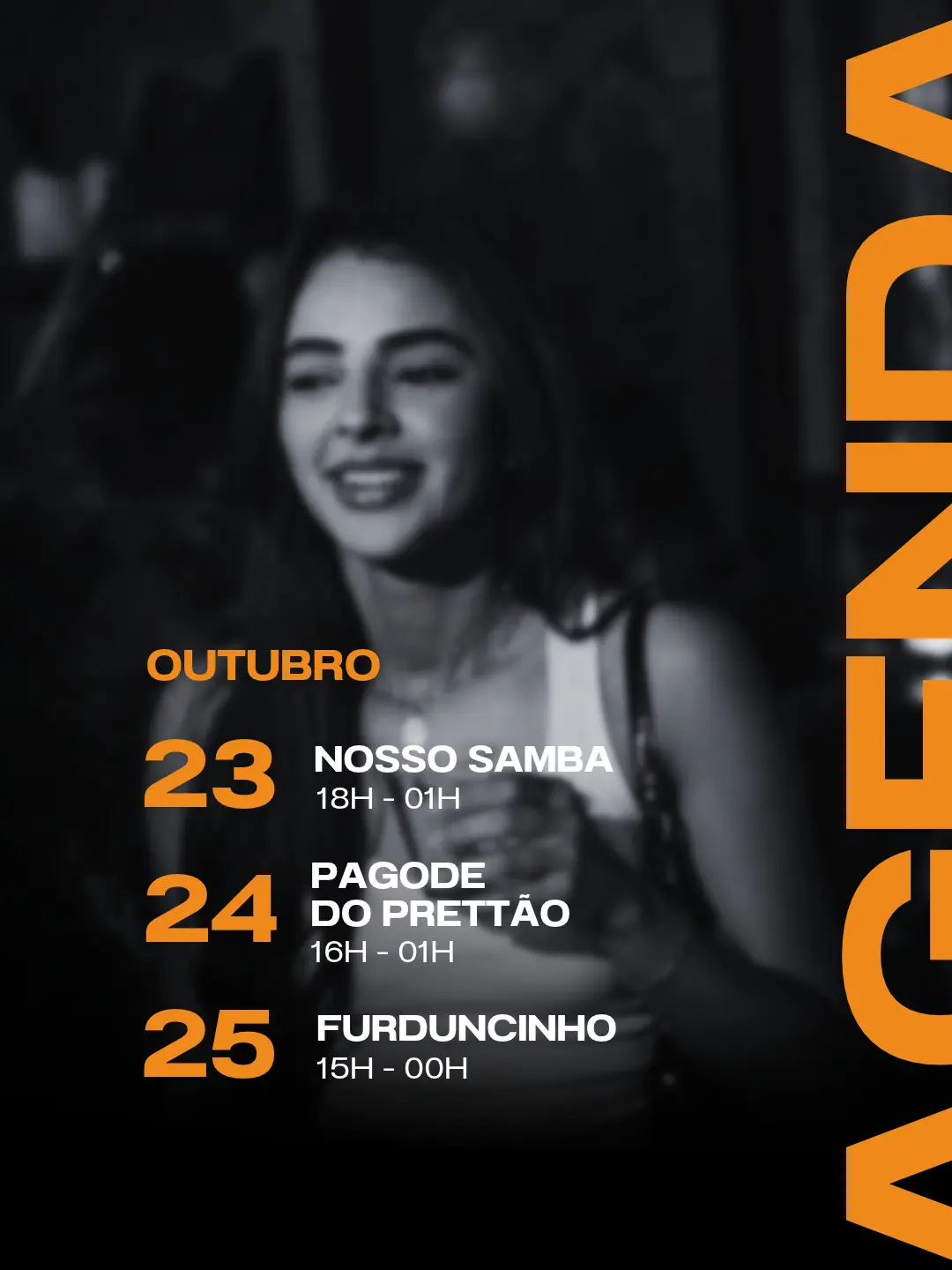 Flyer de Pagode do Prettão