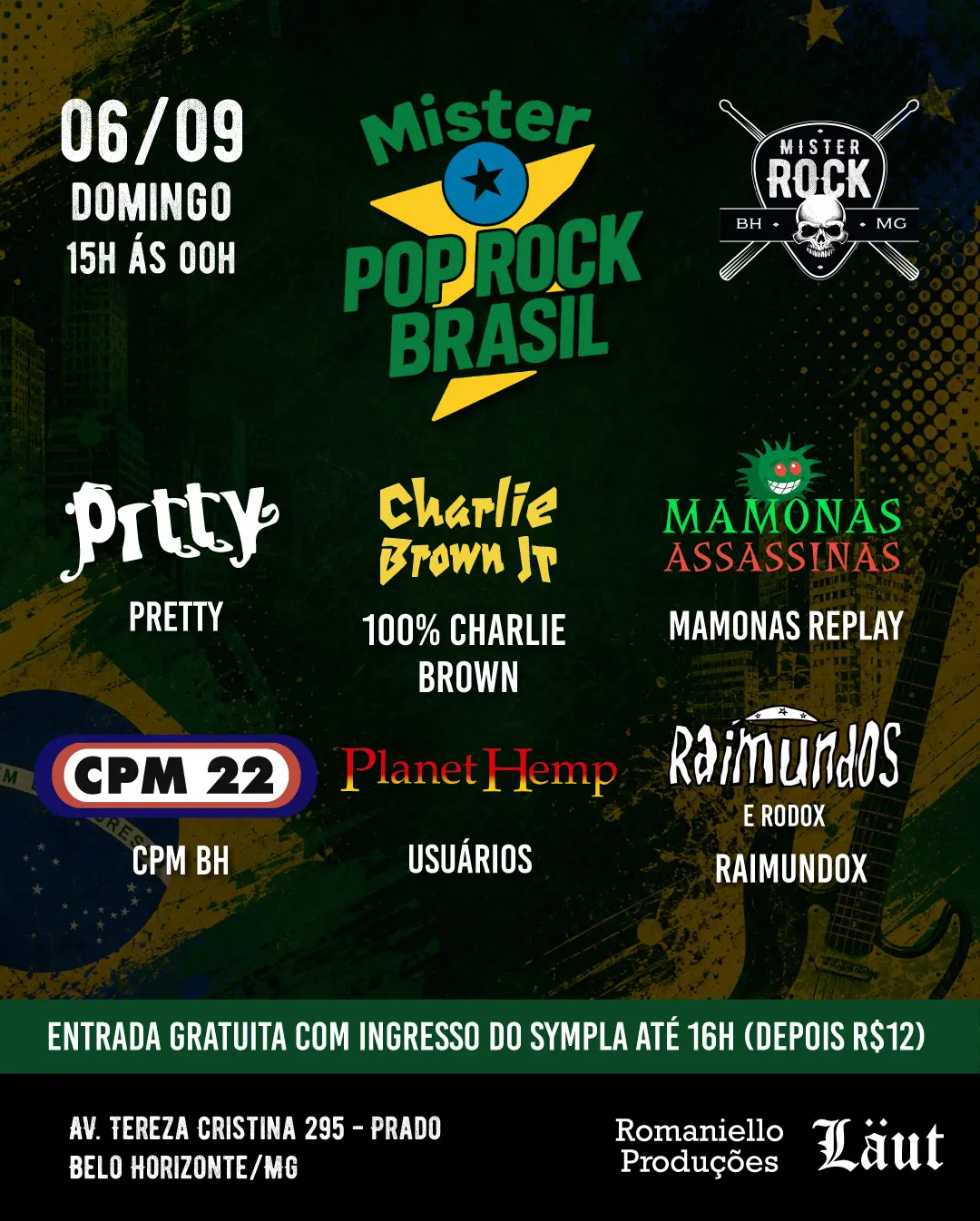 Flyer de Pretty Pitty Tributo, Usuários e mais 5 artistas