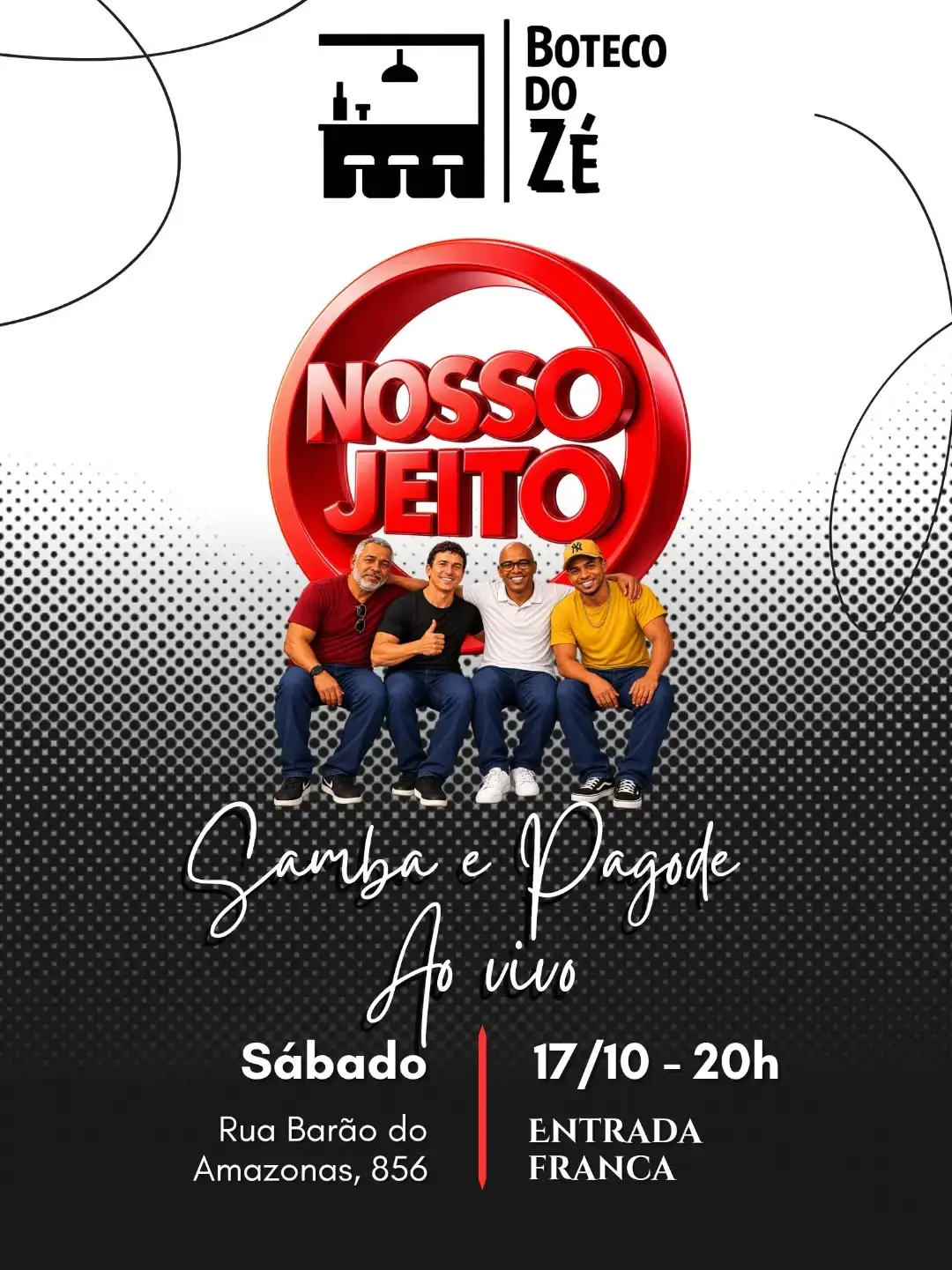 Flyer de Nosso Jeito