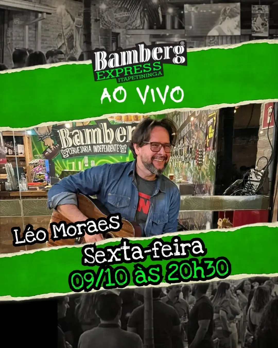 Flyer de Léo Moraes
