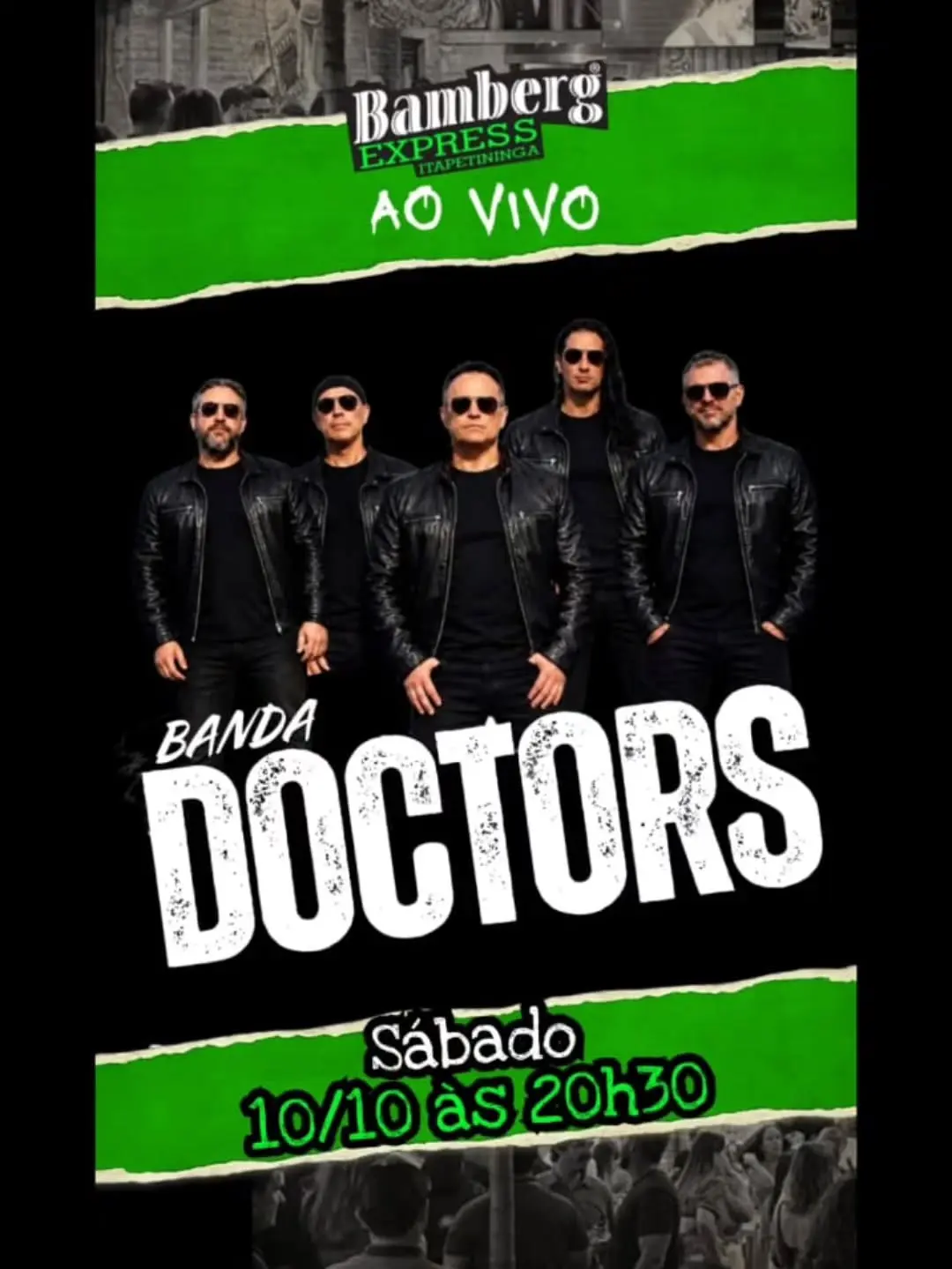 Flyer de Banda Doctors