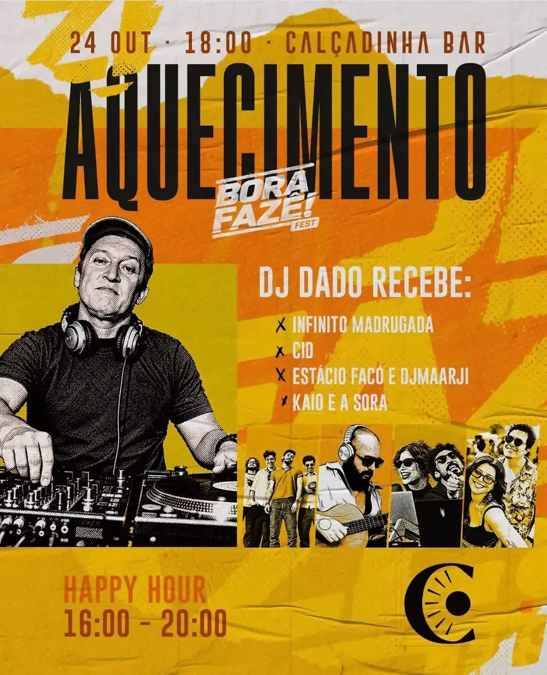 Flyer de Cid, DJ Dado, INFINITO MADRUGADA e mais 2 artistas