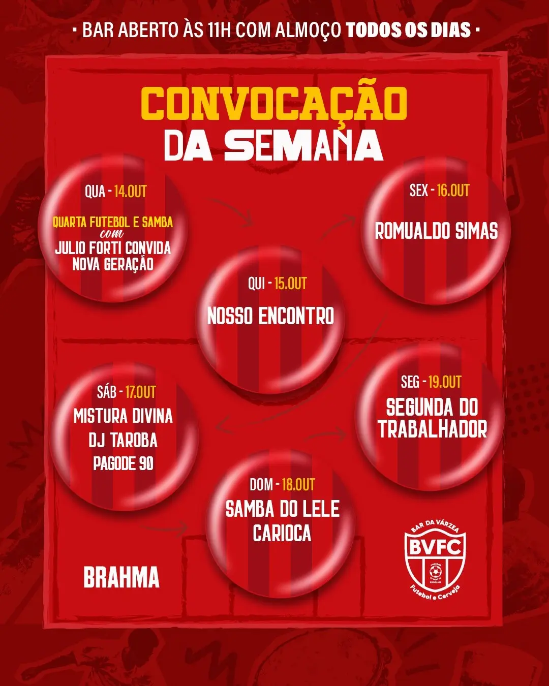 Flyer de Romualdo Simas