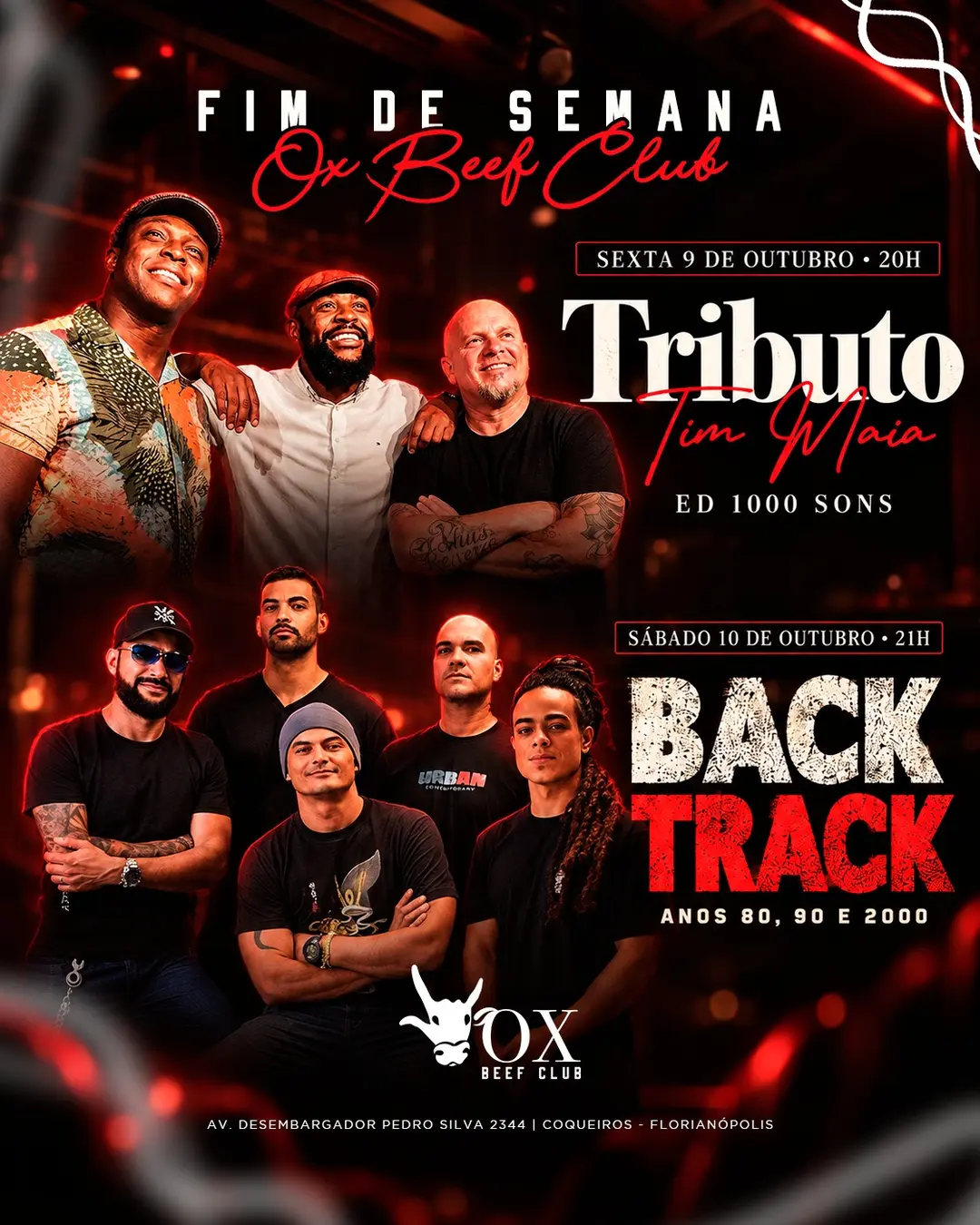 Flyer de Back Track