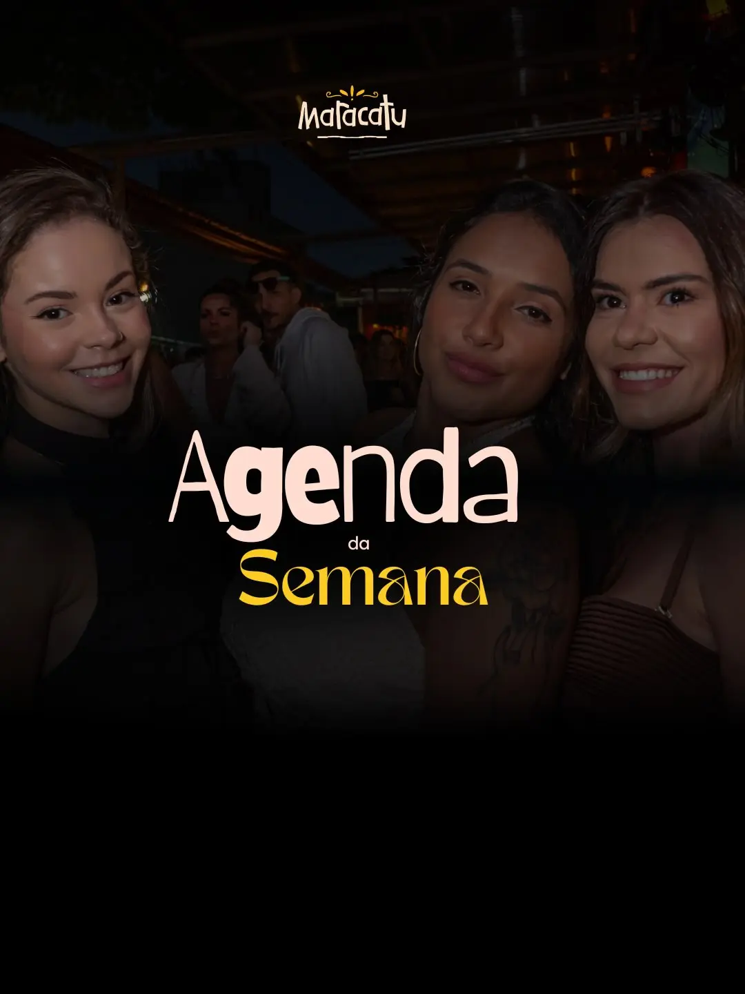 Flyer de DJ Adriano, Samba do Gunga e Silas & Fernando