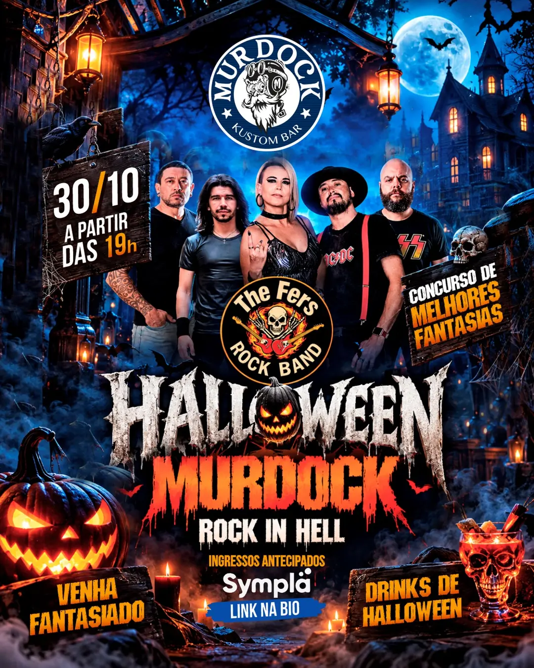 Flyer de The Fers Rock Band