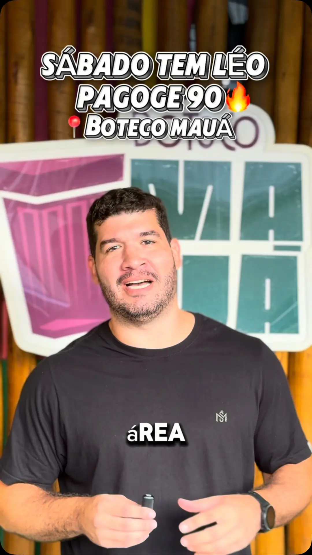 Flyer de Léo Farias