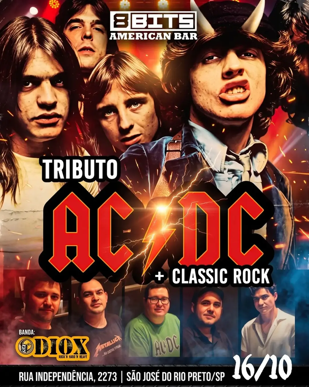 Flyer de Banda DIOX