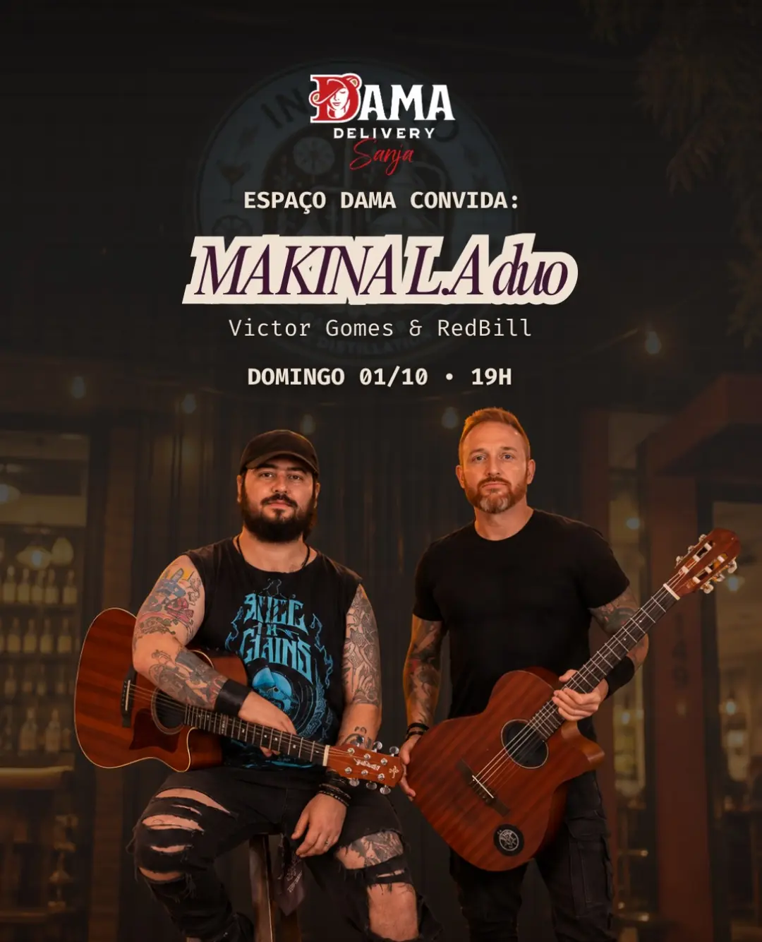 Flyer de Makina L.A.