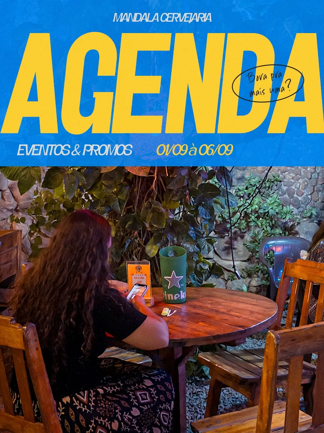 Flyer de Clube do Blues Goiânia