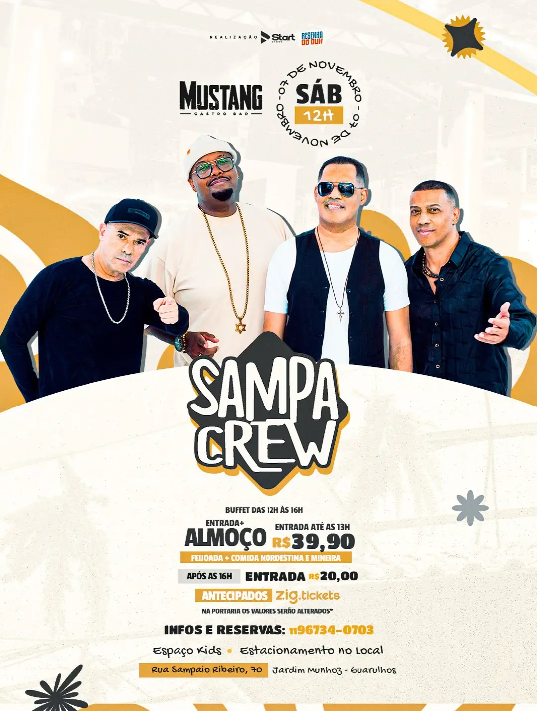 Flyer de Sampa Crew