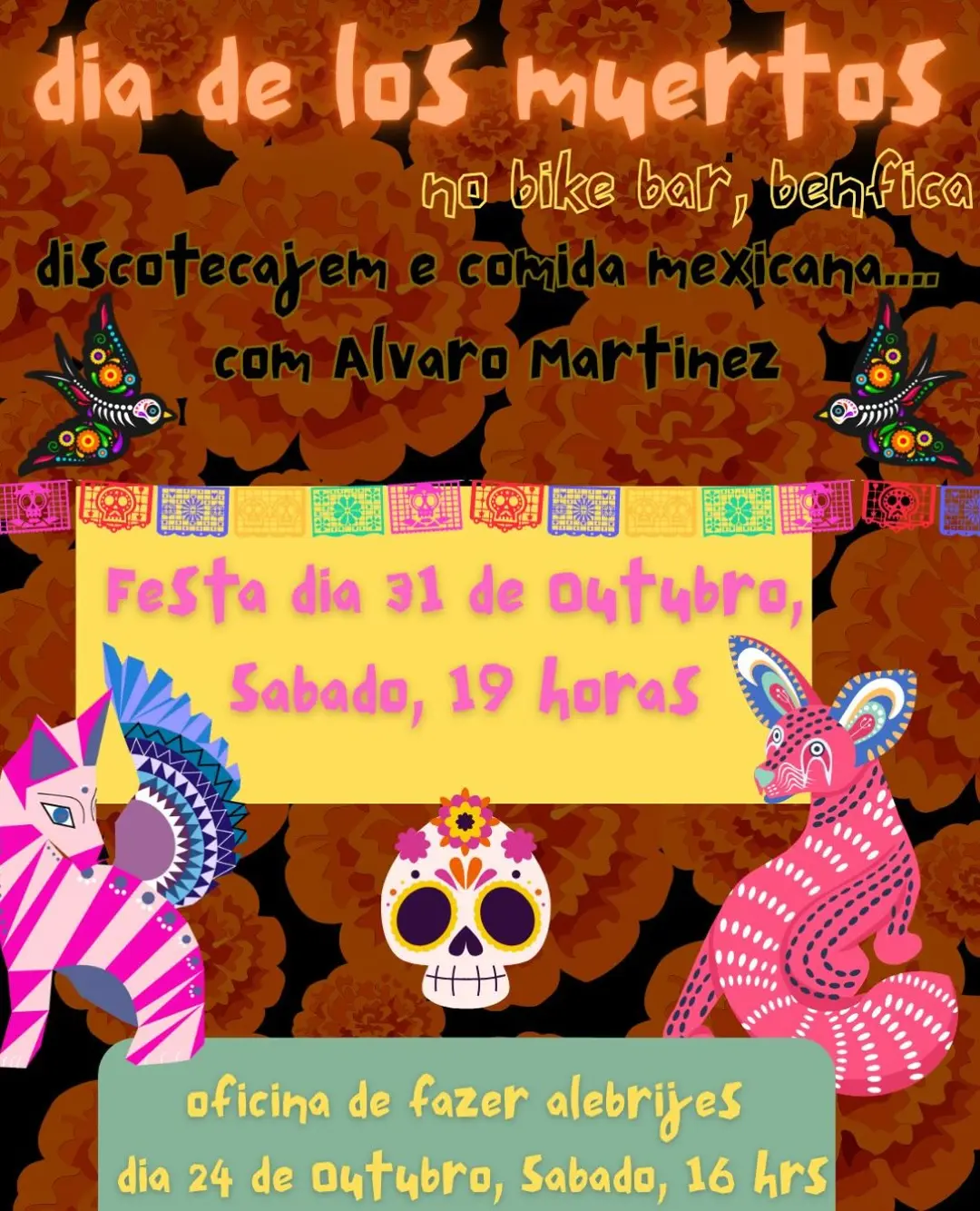 Flyer de Alvaro Martinez