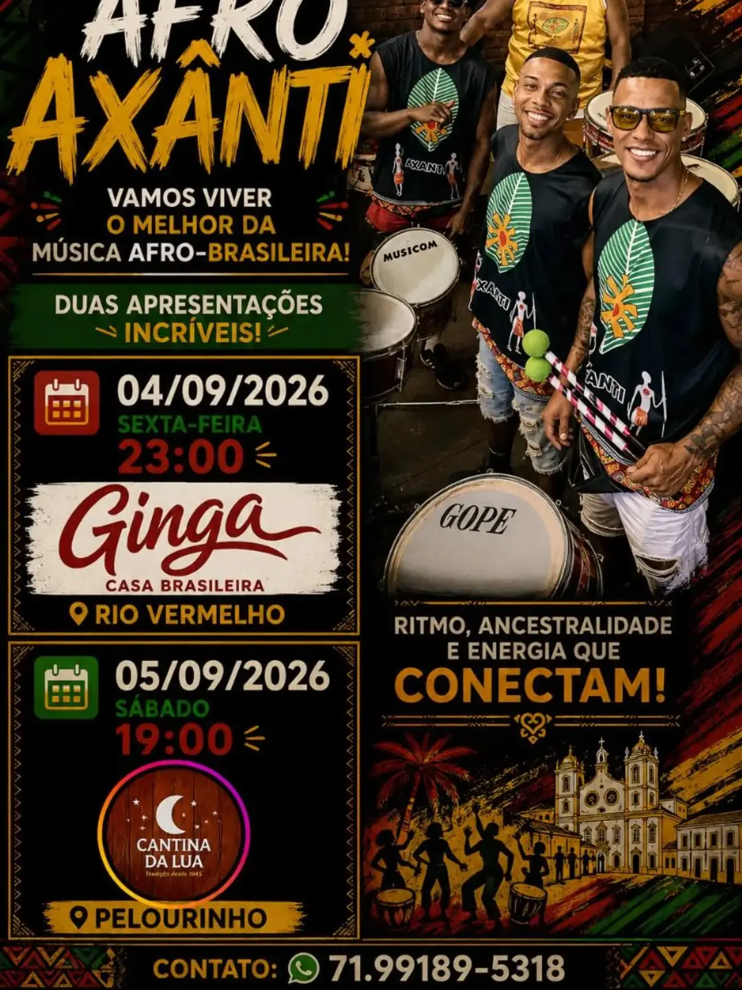 Flyer de Afo Axante